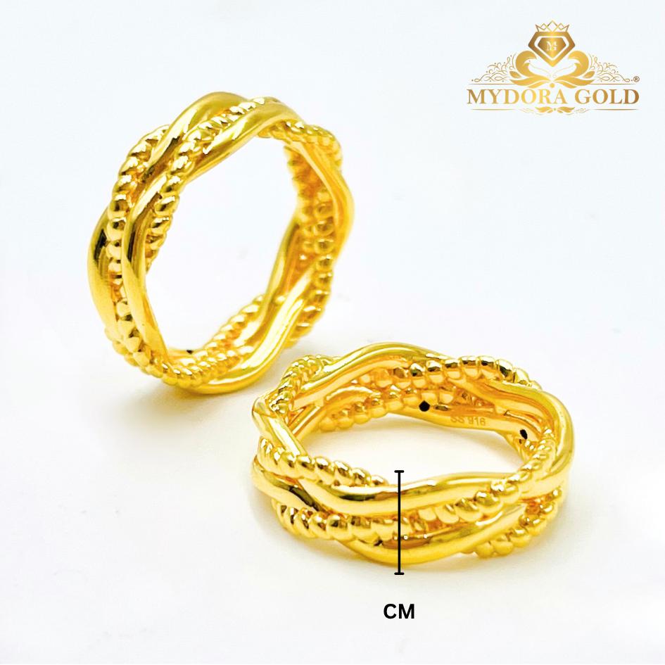 MYDORA Cincin Double Spiral Rope (5G) l EMAS 916/22K