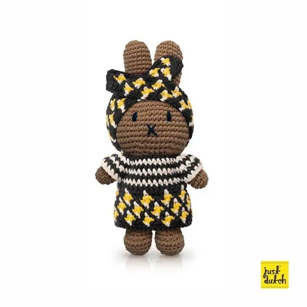 📦訂購 台灣代購 荷蘭 Just Dutch 手工編織 米菲 Miffy Melanie 非洲服飾 公仔