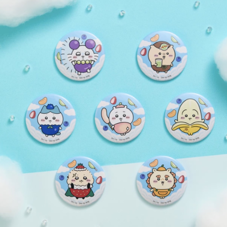 Chiikawa pocket 襟章｜預訂