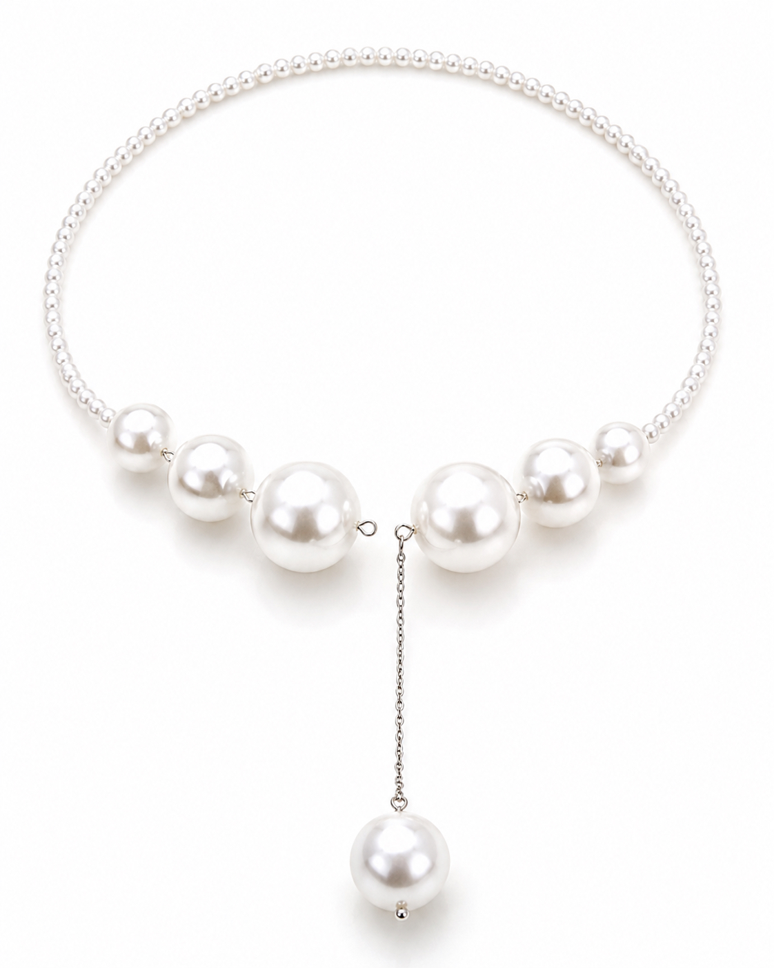 E2719 Crown Woman Pearl Necklace