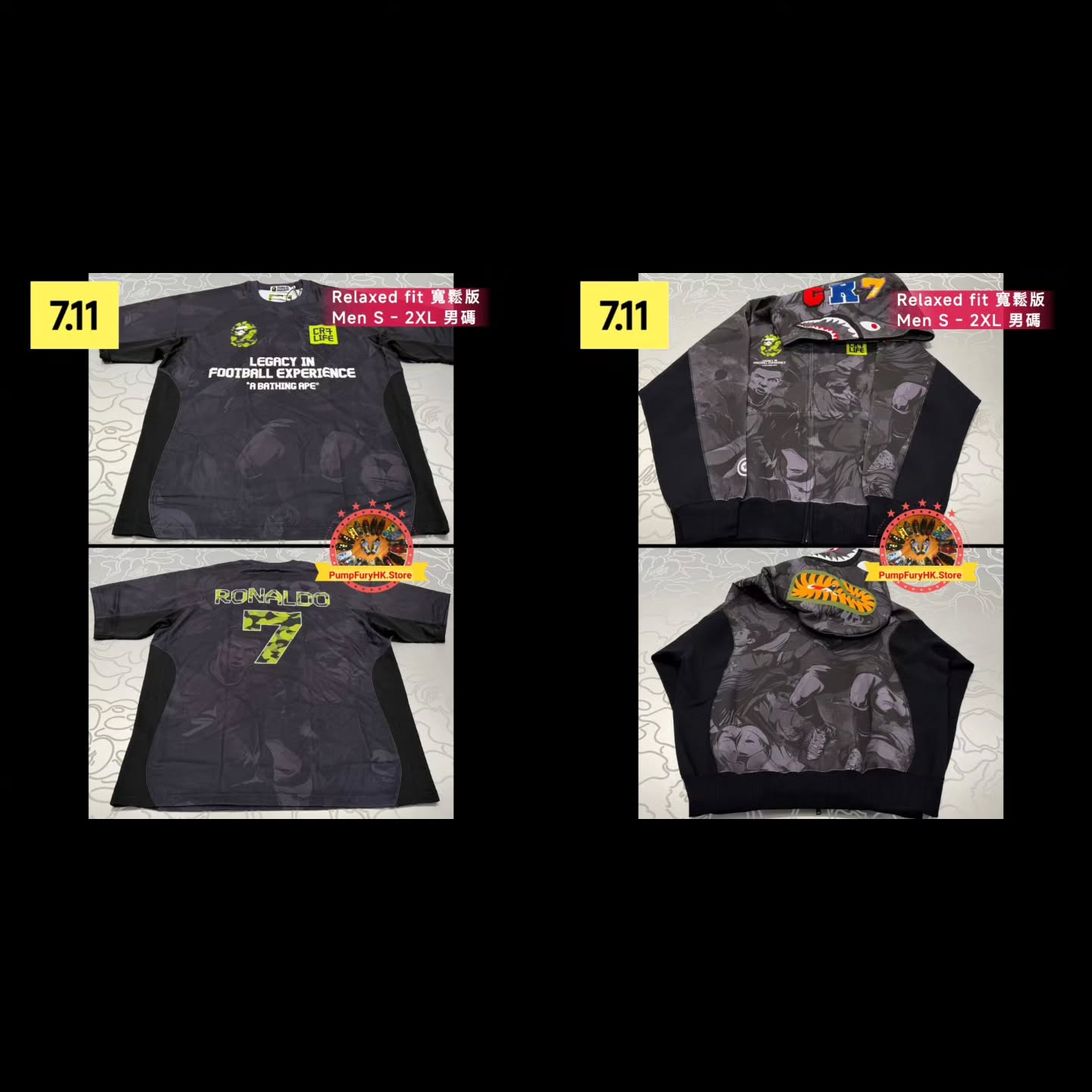 7.11 BAPE FW26 Collection **MESSAGE FIRST/先查詢貨存**