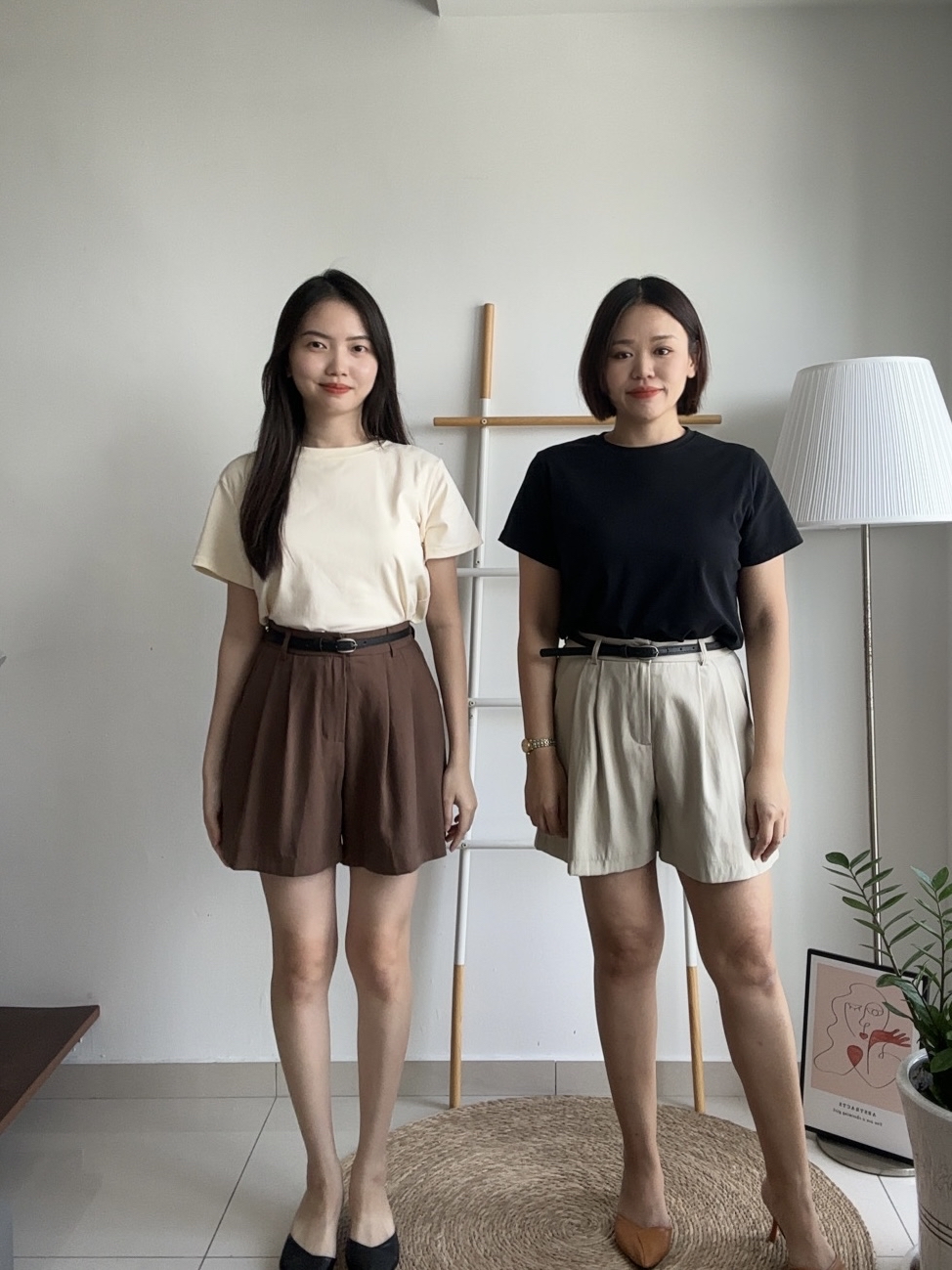 S1885 A Line Short Pants - 3 Colors 