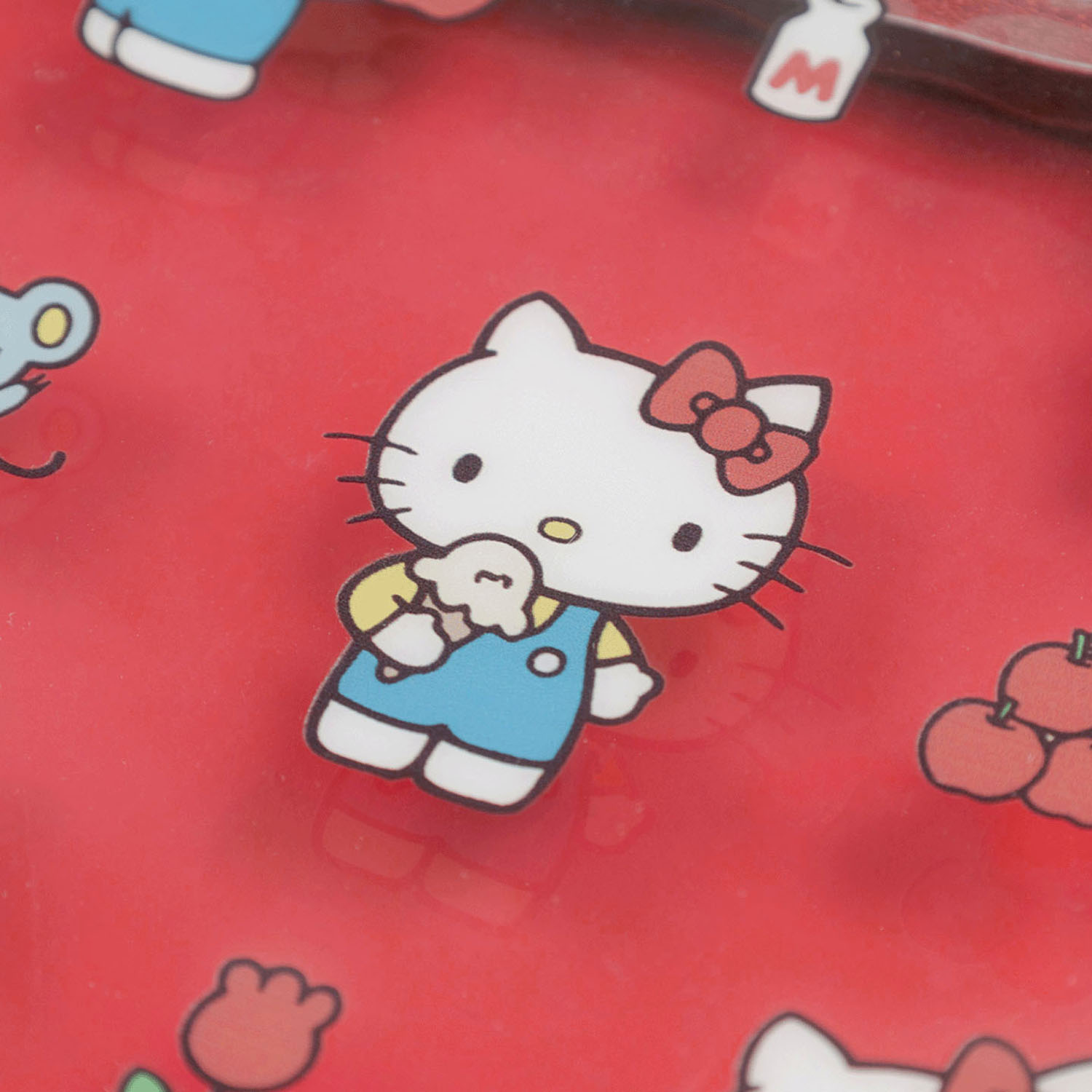 Sanrio - 平面小物包 (紅色蘋果Hello Kitty款)