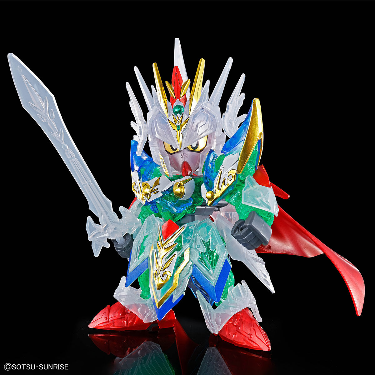現貨 Bandai Gunpla SDW HEROS 騎士高達 & 惡魔高達 GUNDAM BASE 限定 彩透版