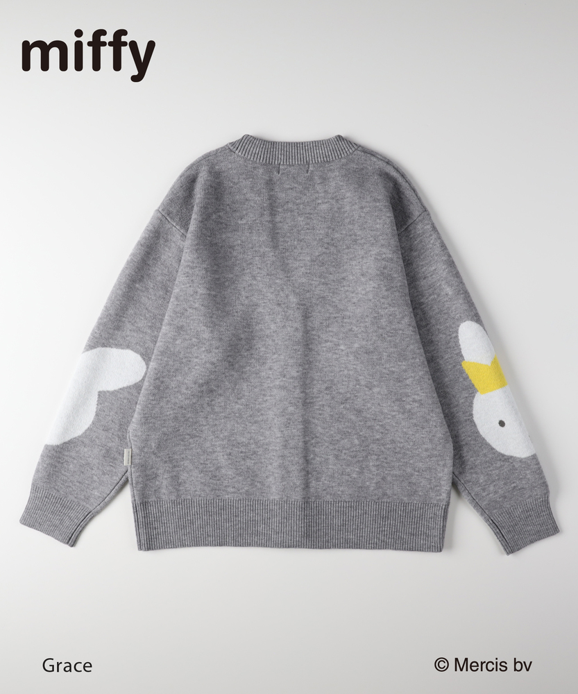 miffy x RO 針織開胸外套 