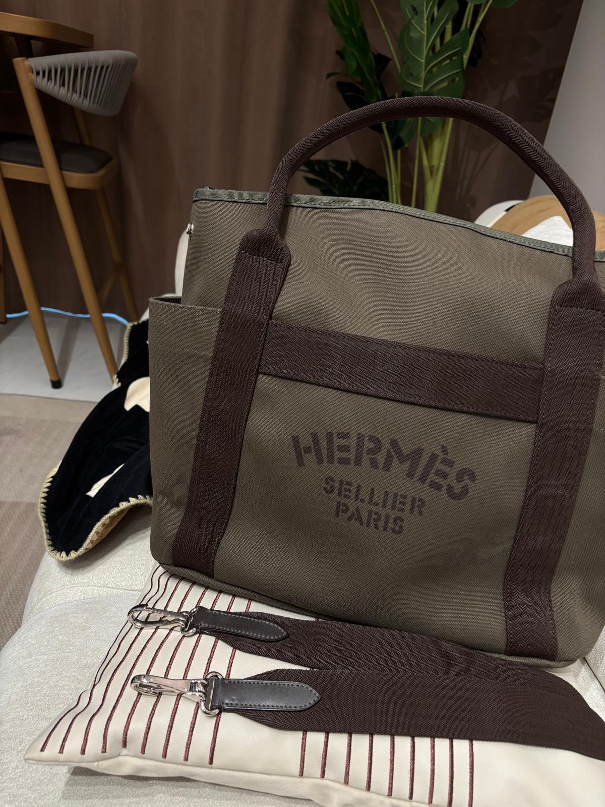 HERMES Grooming tote shoulder bag Stamp X 100%Authentic,95%new✅strap✅dust bag  