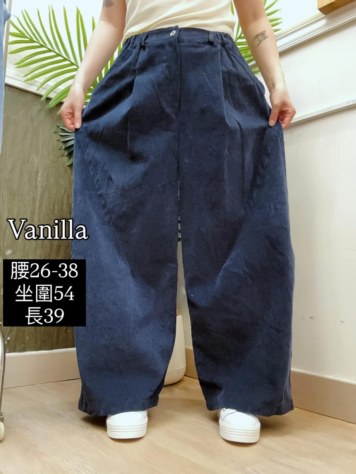 韓國高質靚料燈芯絨闊褲