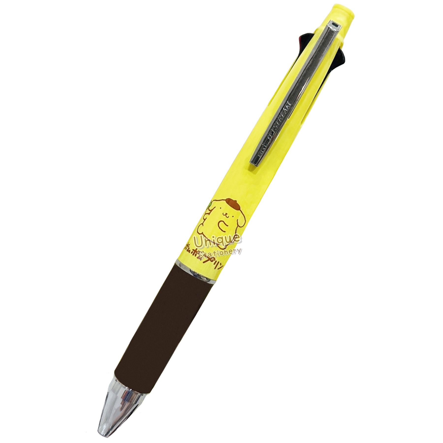 現貨｜Sanrio Pompompurin 布甸狗 日本製 uni Jetstream 4&1 多功能 5用筆 0.5mm 4色原子筆 + 0.5mm 鉛芯筆 (307868)