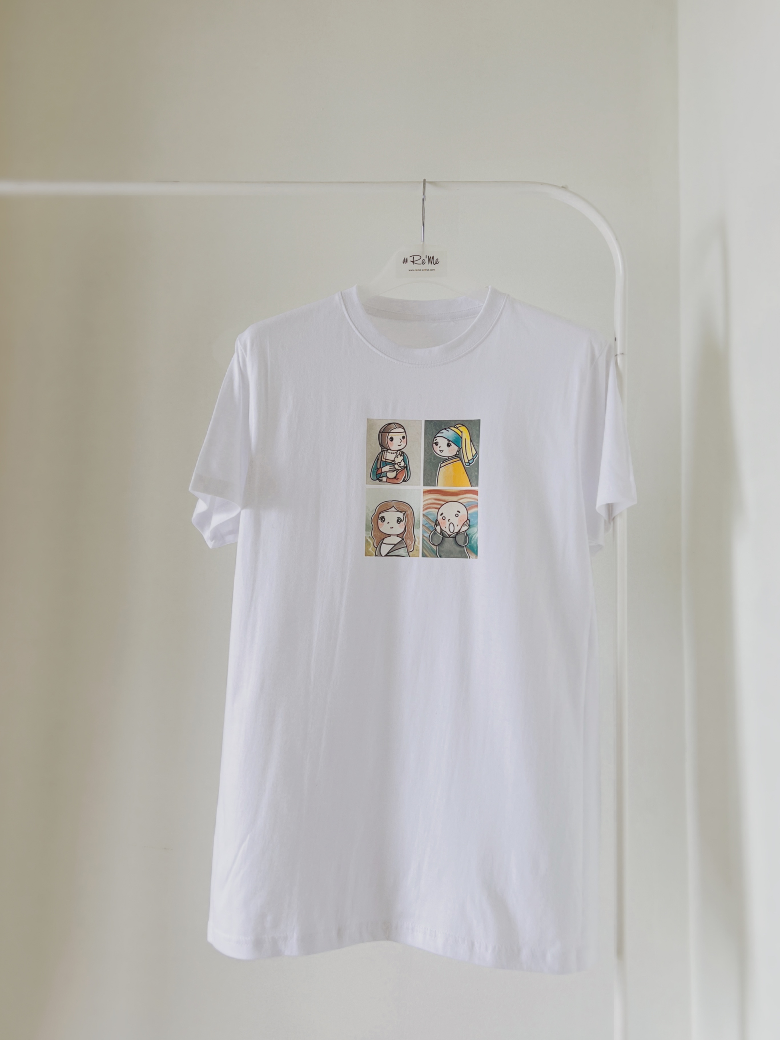 【独家限定款】手绘童趣世界名画 Tee
