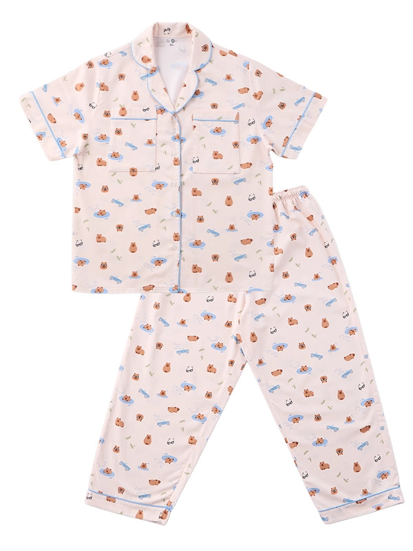 Slip to Sleep - Capybara Pants Set