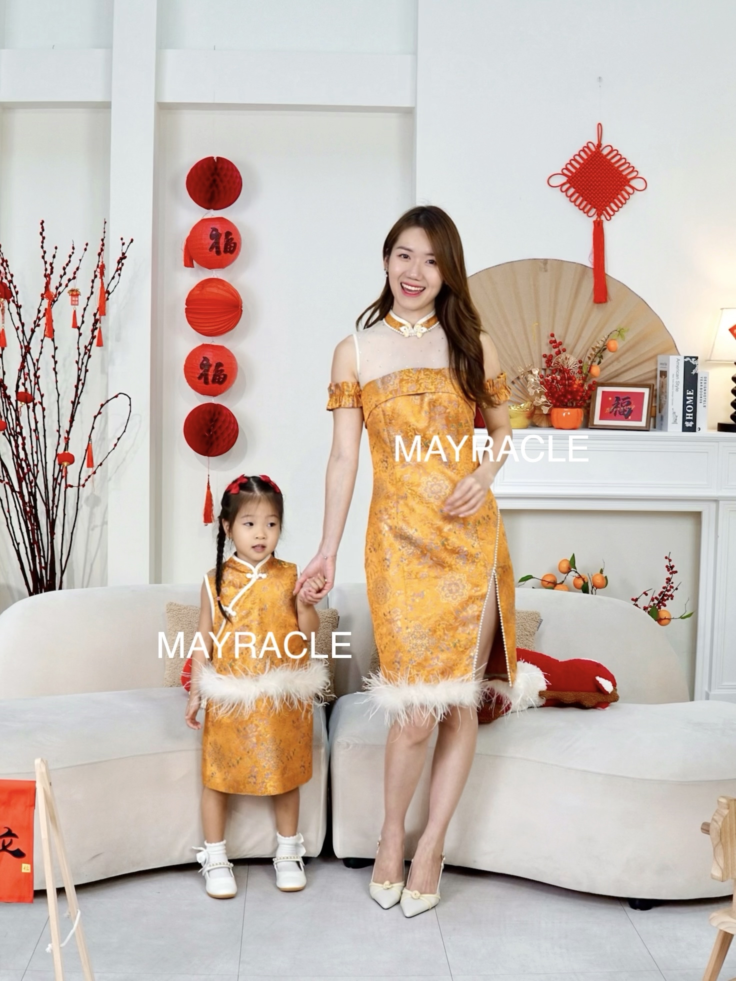 [PRE-ORDER] CNY 2027 Feng (丰) Cheongsam