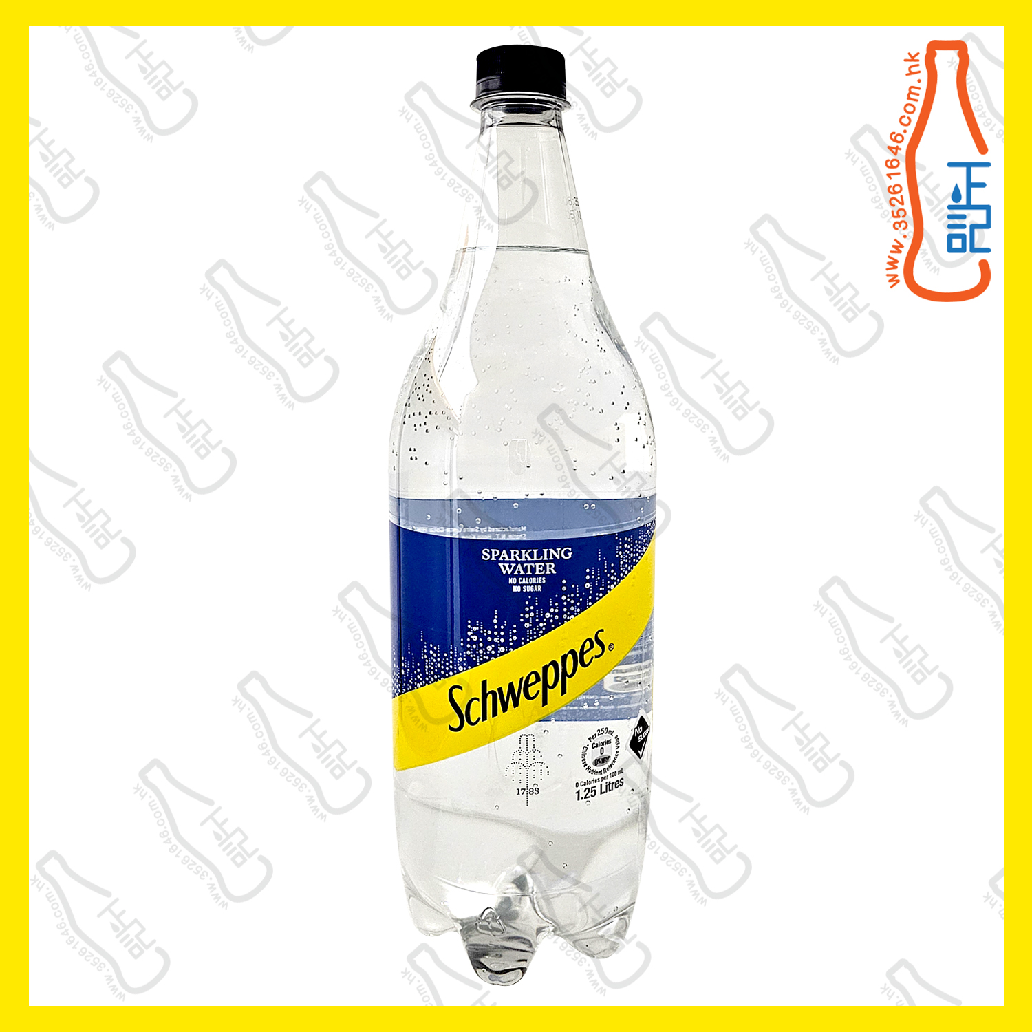 (大樽裝)玉泉【原味】有氣水 1.25L x 12支 /箱