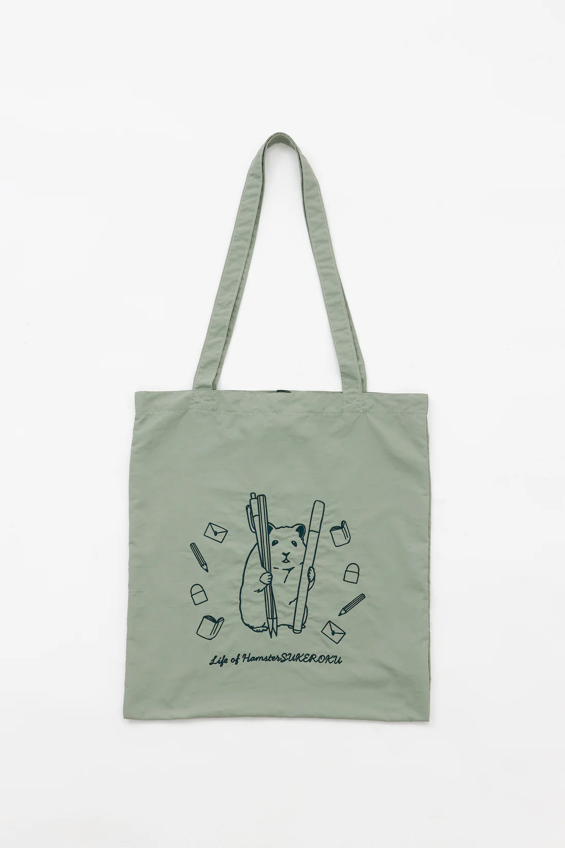 日本預訂📍助六之日常刺繡圖案Tote Bag