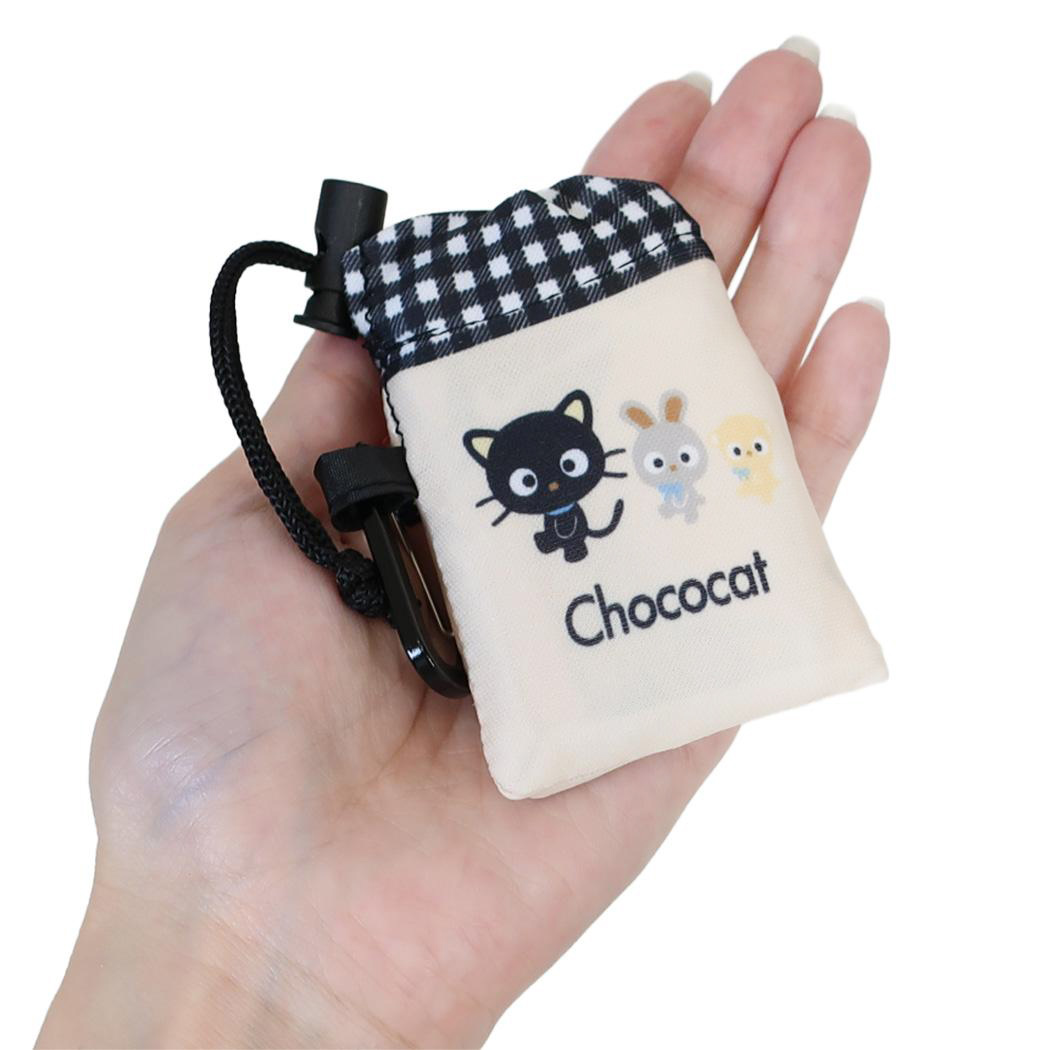 現貨｜Sanrio Chococat 朱古力貓 日版 索繩收納 手挽 環保袋 (CKPE1-CO)