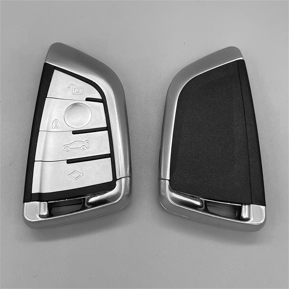 適用於寶馬汽車鑰匙殼 刀鋒4鍵G底盤外殼（金屬彩邊） UA0545