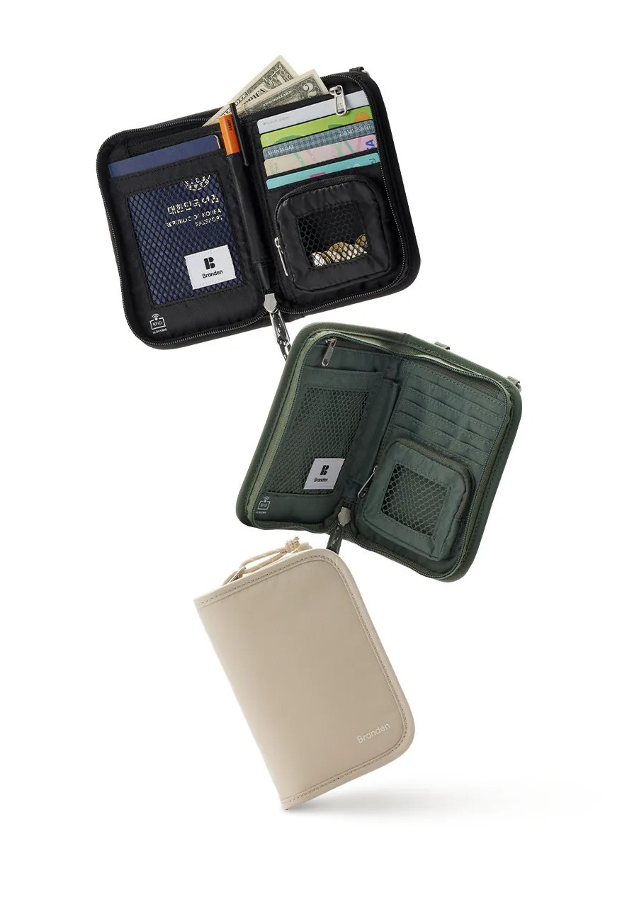 Branden 斜孭防盜銀包│Safe Wallet Bag