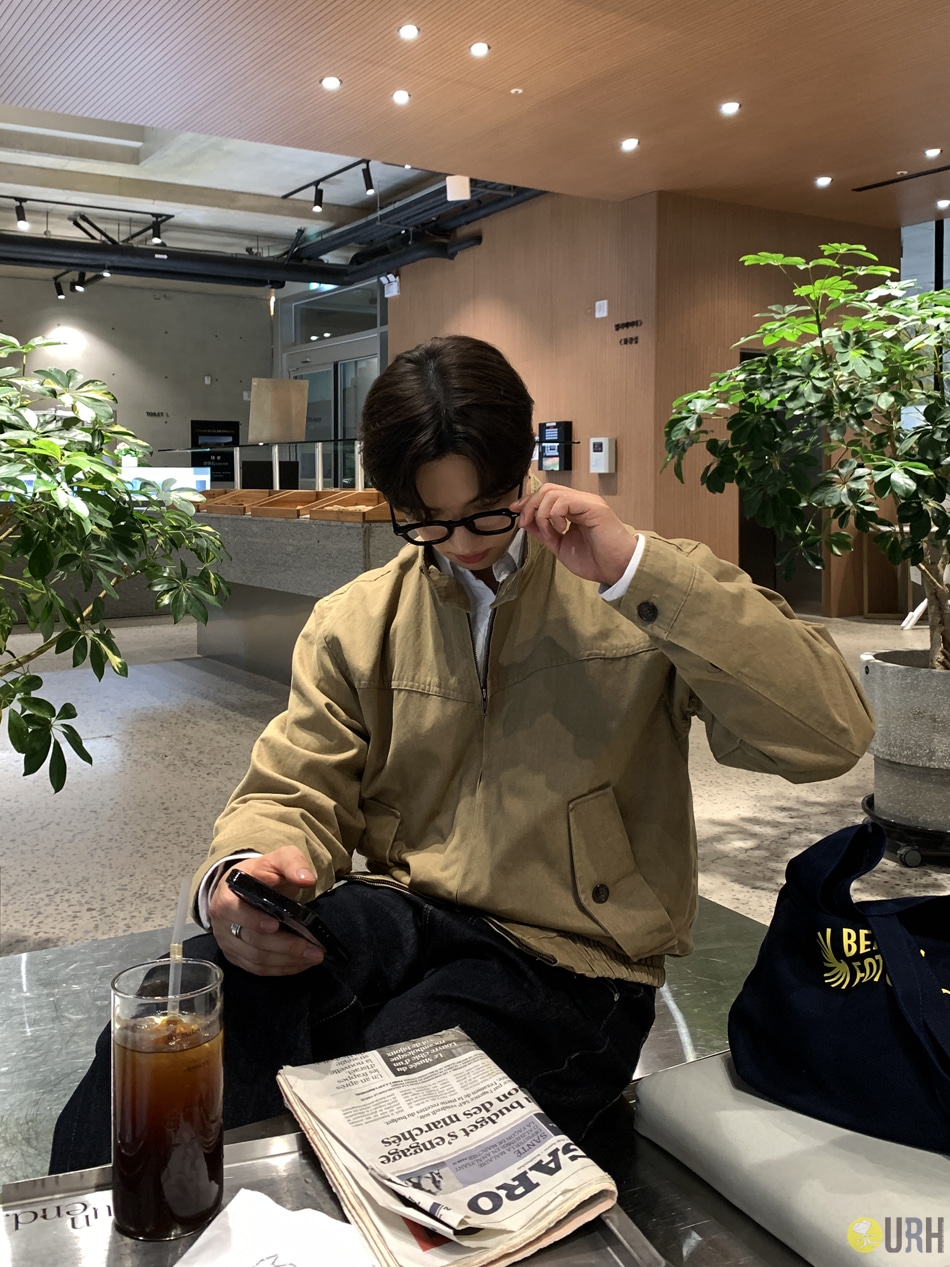 【100%保證韓國直送】復古顏料洗水純棉立領哈靈頓夾克 🧥 [3 color] RL114815