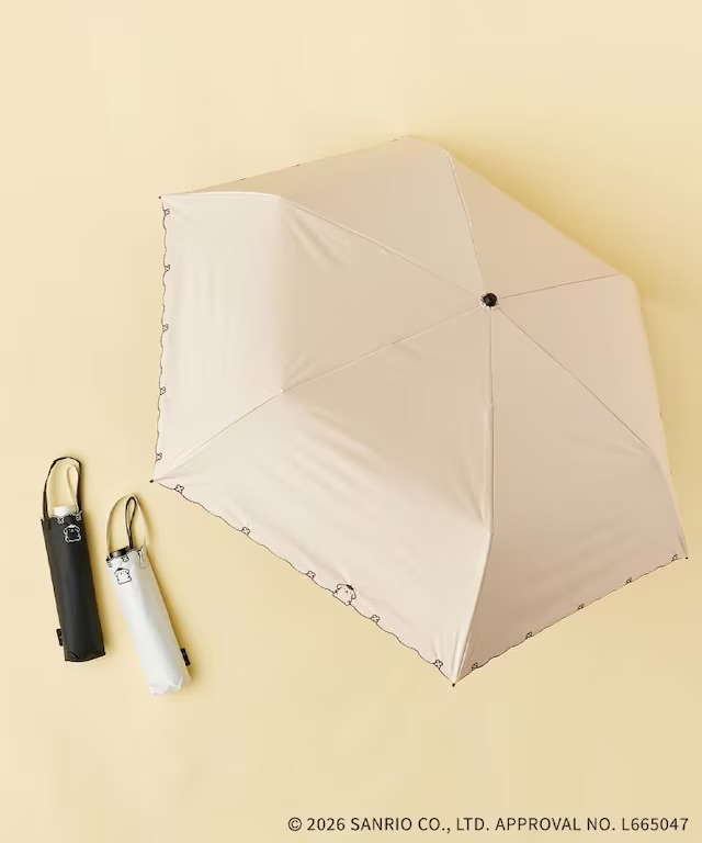 日本預訂📍日本index x 布甸狗30週年系列 - 防UV縮骨遮 不包郵