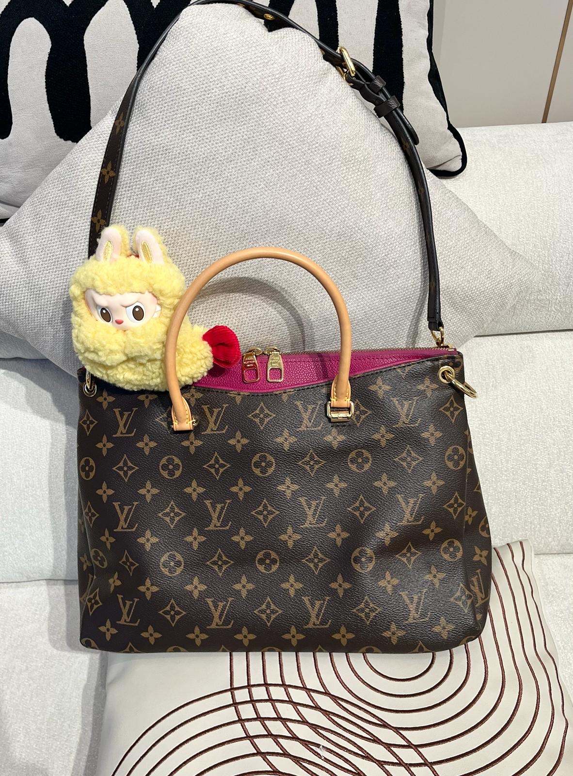 LV Pallas MM Monogram 100%Authentic, 98%New ✅Strap ✅Dust bag
