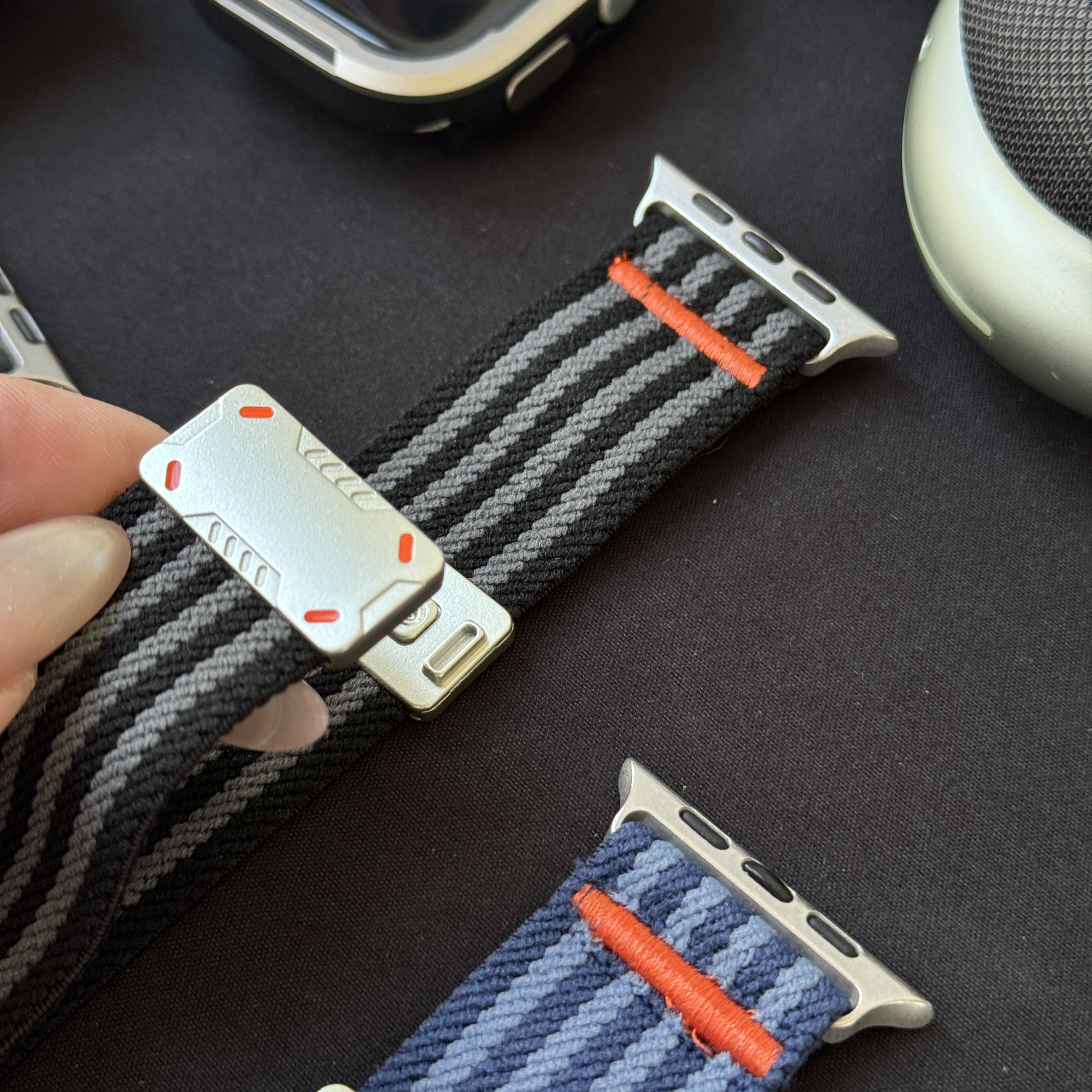 智能手錶帶 機甲工裝磁性扣系列