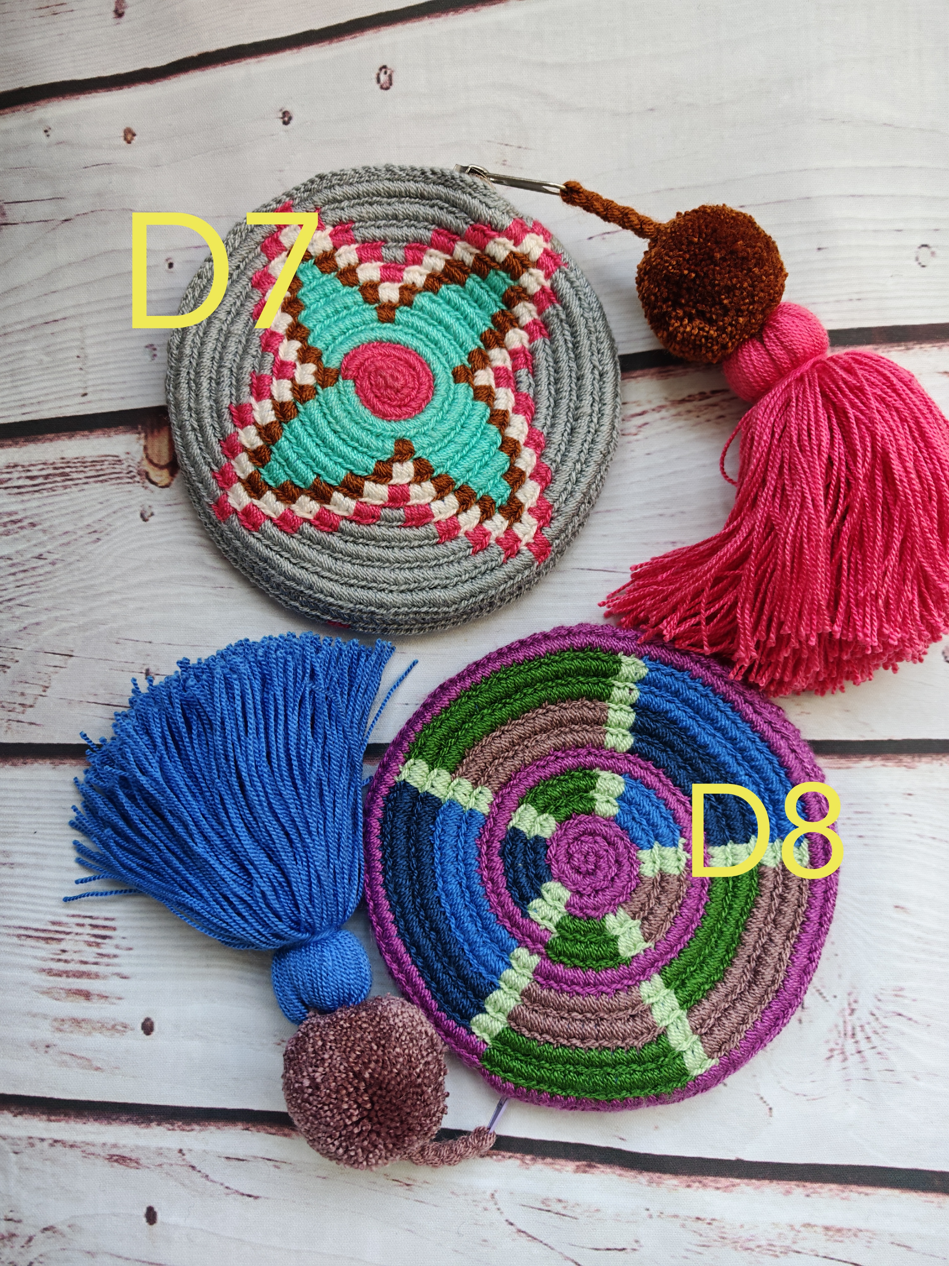 Wayuu Round Coins Bag