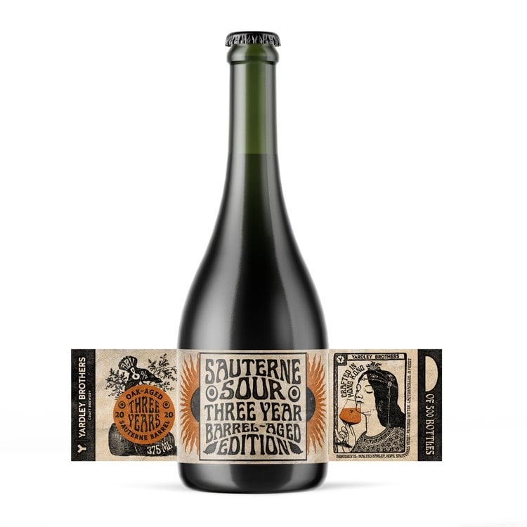 Yardley Brothers SAUTERNE SOUR 3 YEARS BARREL AGED GurBeer