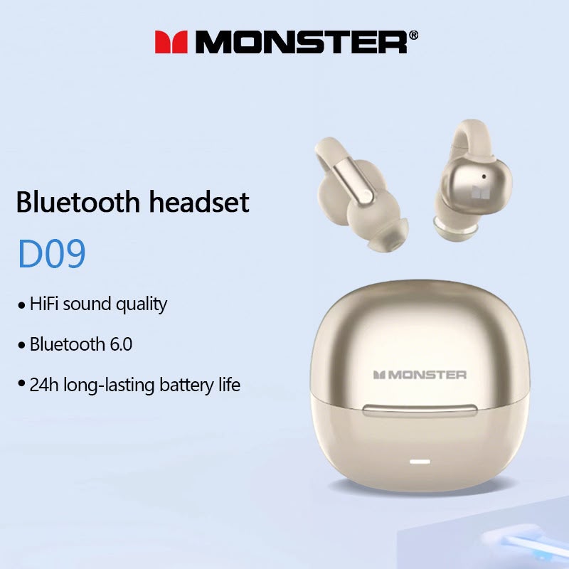 Monster Aura Fit D09 開放式真無線耳機
