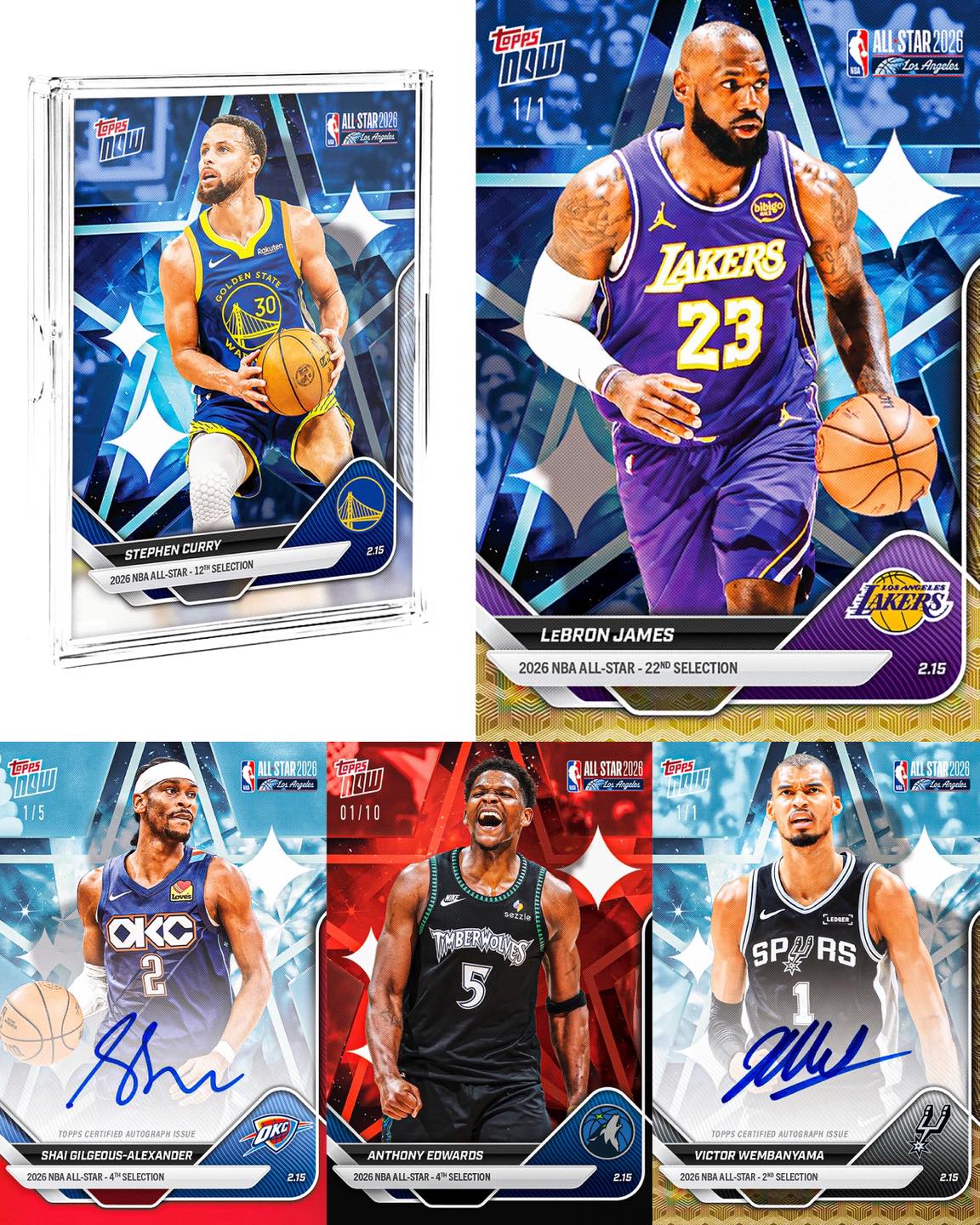 🌟Topps NOW® NBA 2026 All-Star Game Set 