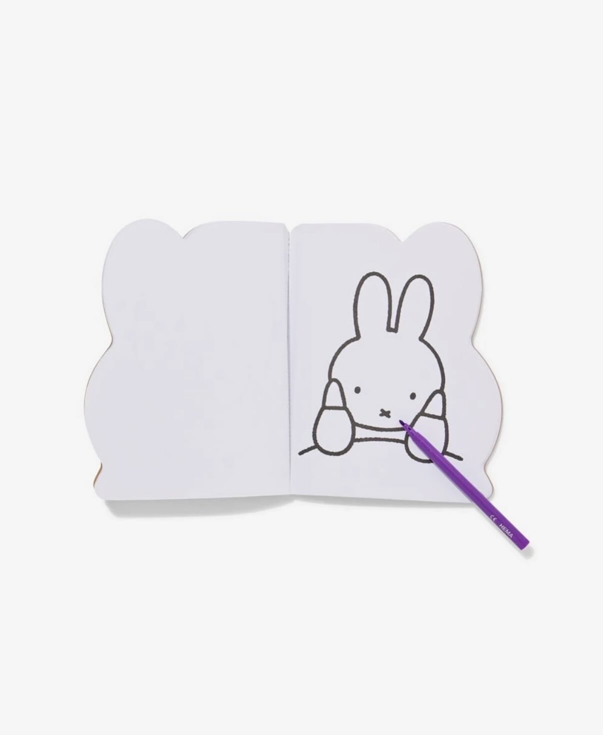 Miffy colouring book