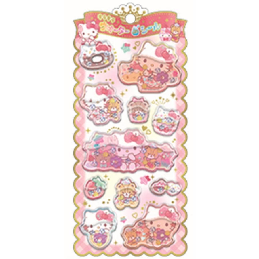 Sanrio Hello kitty 立體貼紙-CR135074