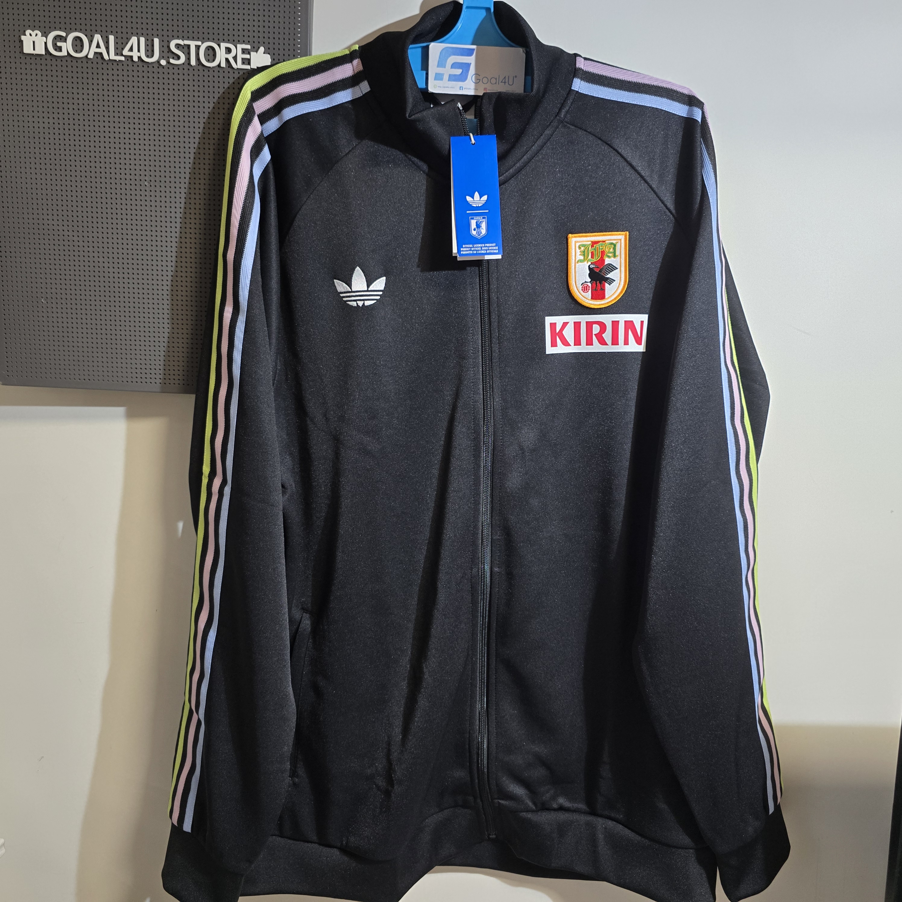 Adidas Japan 日本黑色 Originals 運動外套 (可加印球員版贊助) KA1519