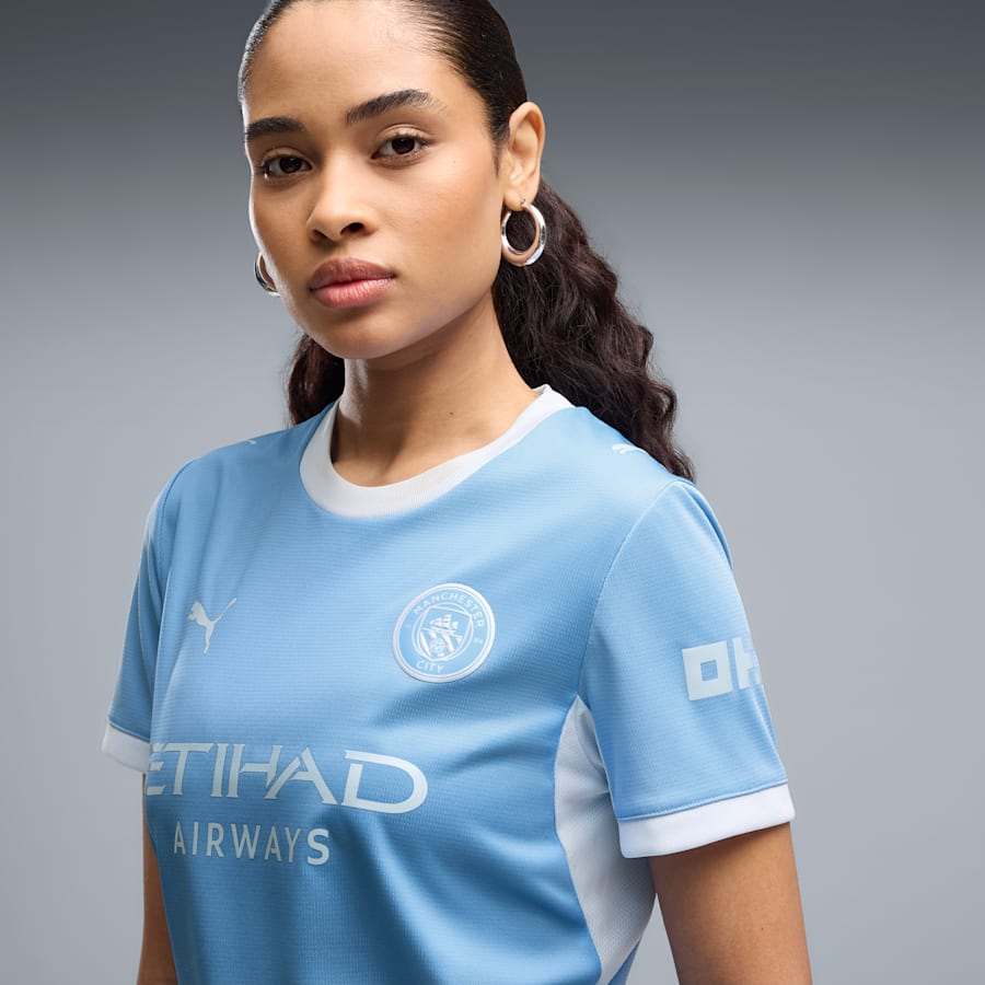 天藍漸變 Puma Manchester City 曼城 2026-27 主場女裝球迷版球衣 (可加印字章) 784328_01