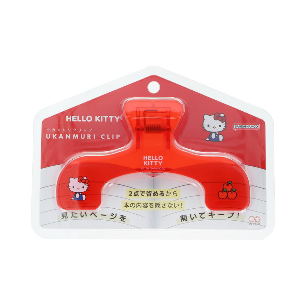 現貨｜Sanrio Hello Kitty 日版 Sun-Star Ukanmuri Clip 夾子 (S3627446)