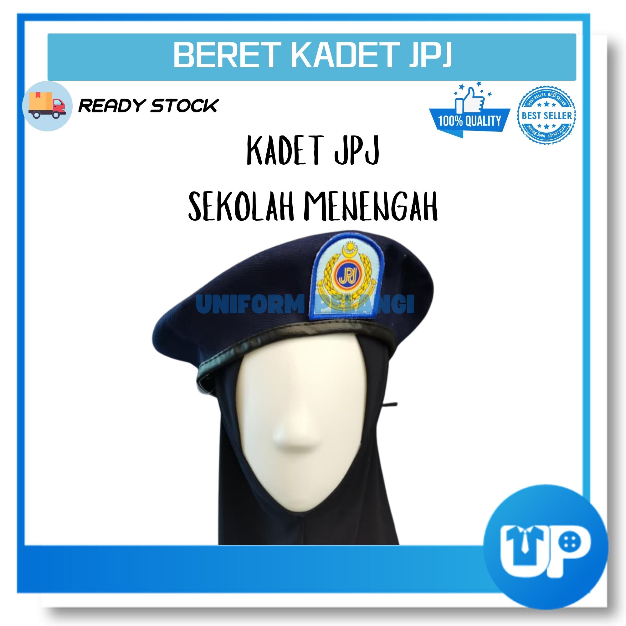 Set Beret Kadet Jabatan Pengangkutan Jalan (JPJ)