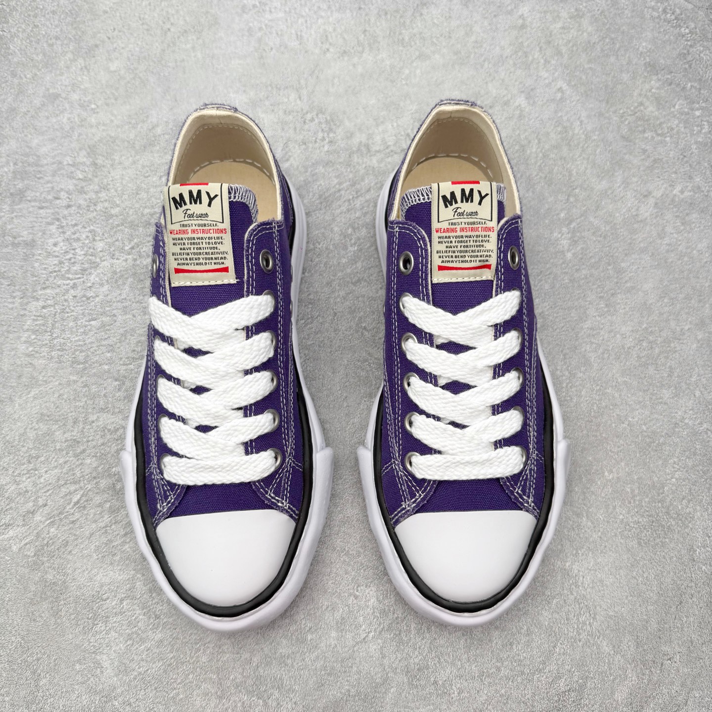 Maison Mihara Yasuhiro MMY "Peterson" OG Sole Canvas Low-top Sneaker