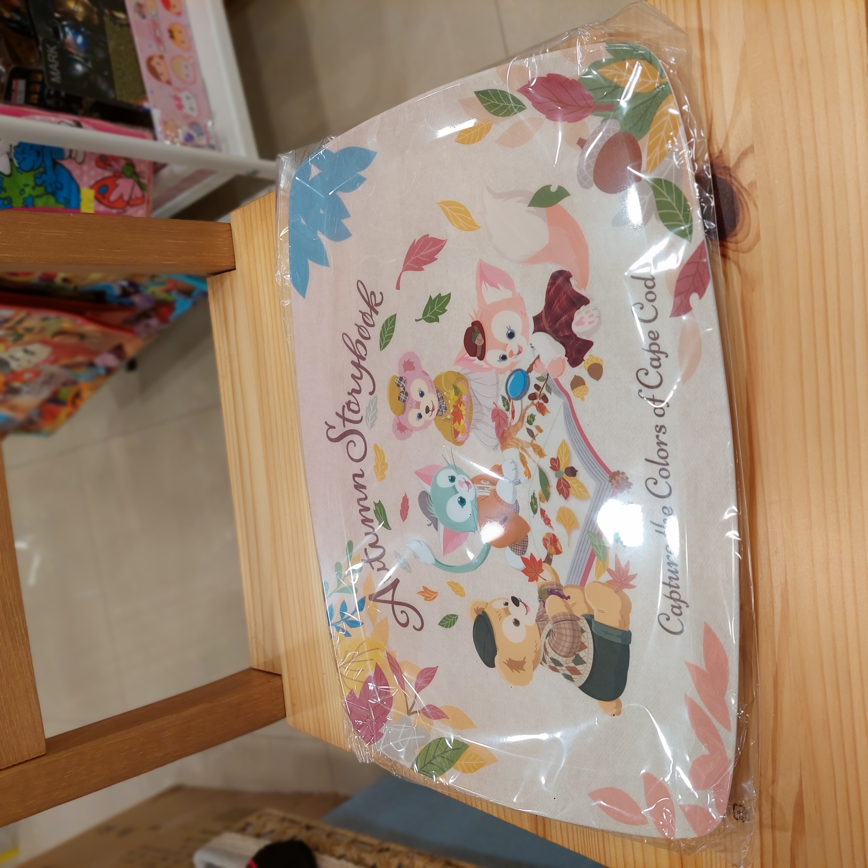 Disney Sea 限定 Duffy 系列 餐盤 Autumn Storybook