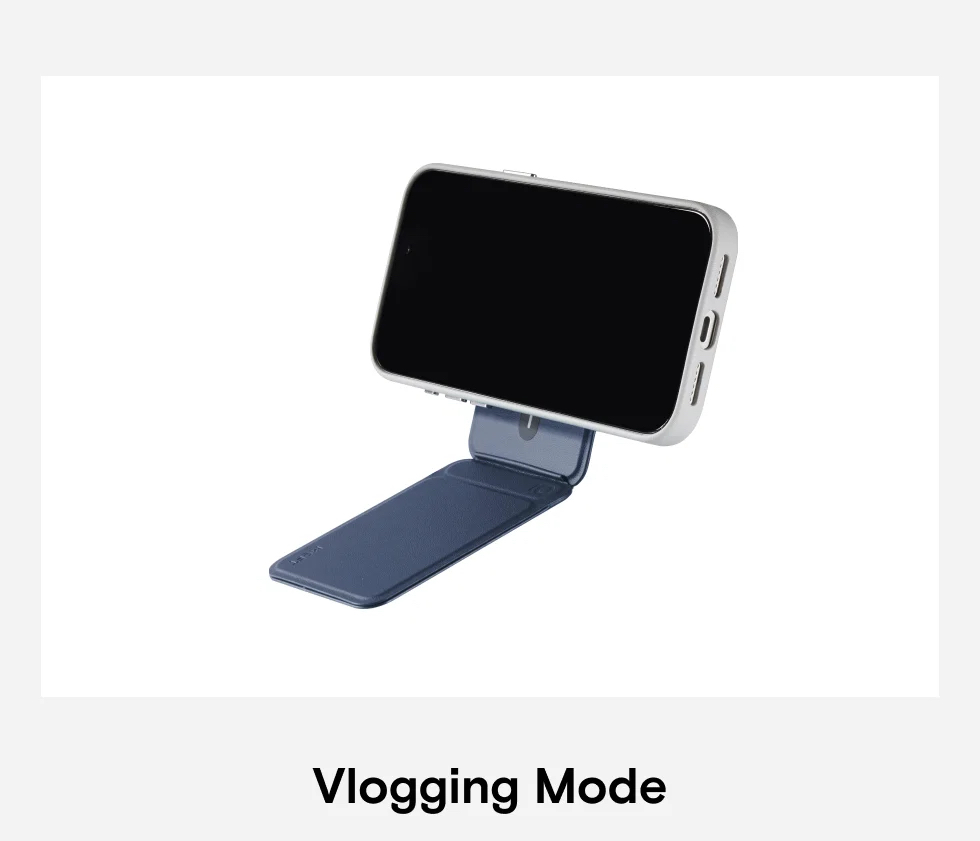 MOFT Snap Invisible Phone Tripod Wallet MOVAS™ 專利純素皮革 MS027W
