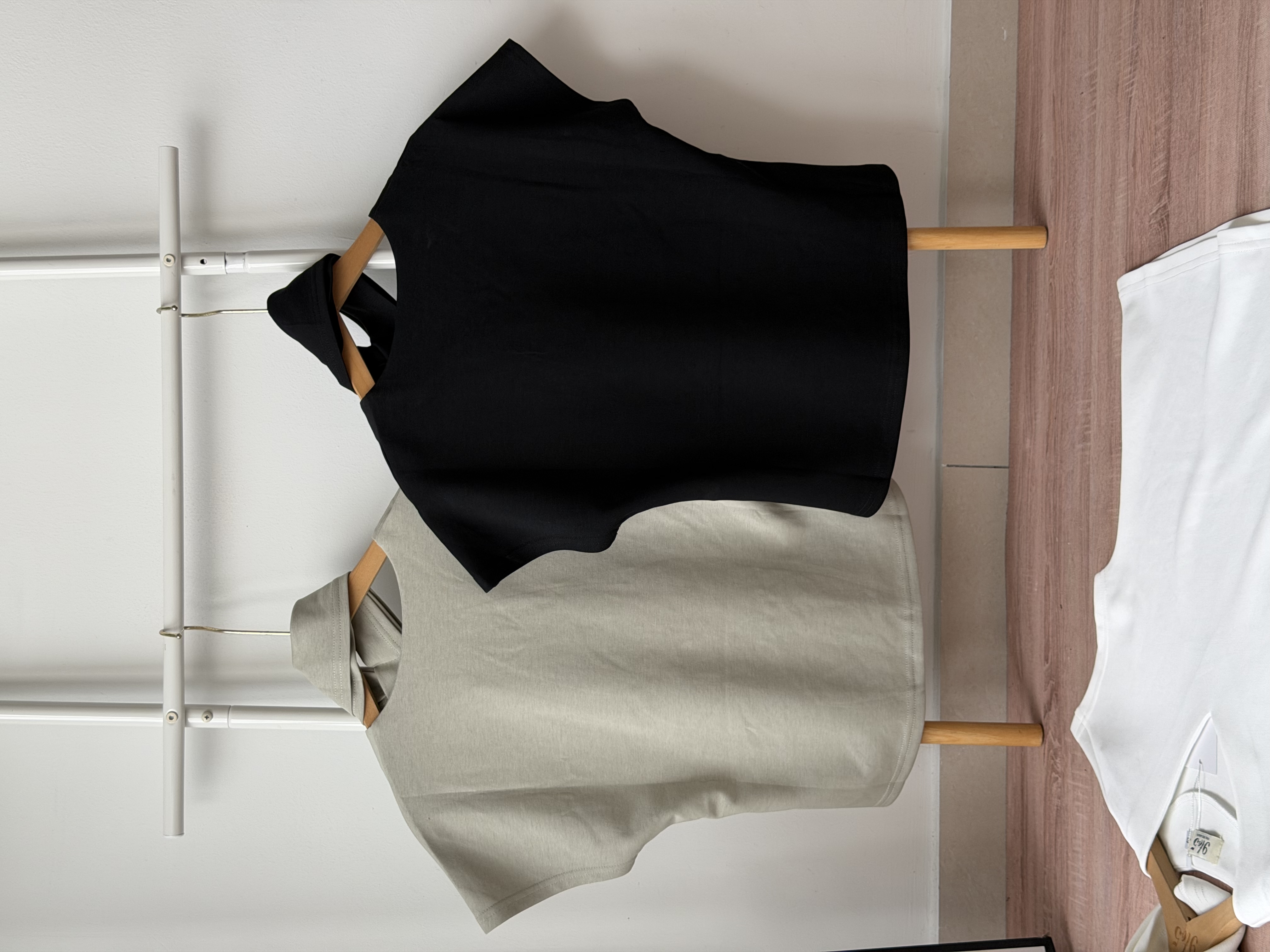 T4548 Butterfly Sleeve Top with scarf- 3 Colors 