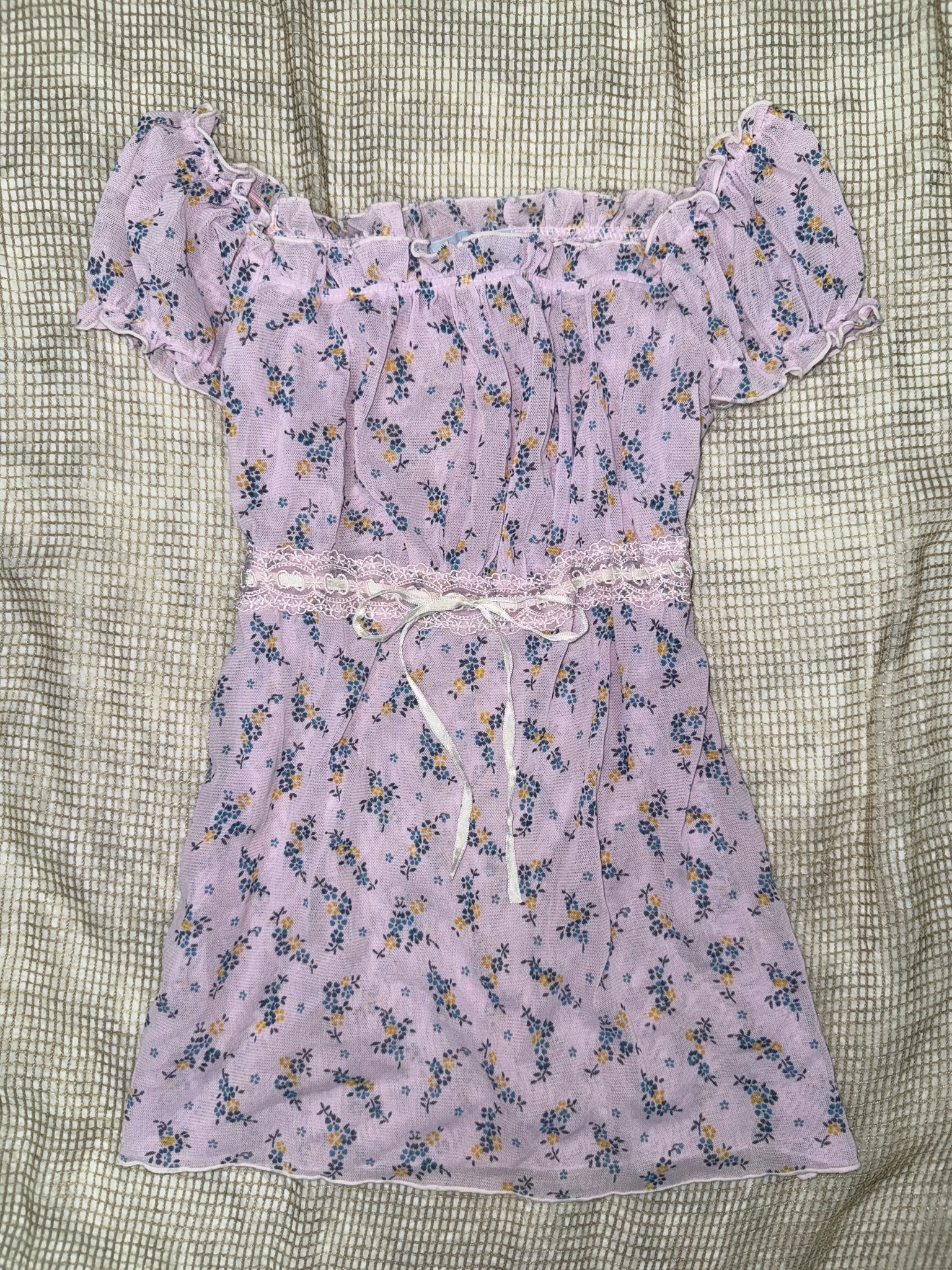 Cottagecore Floral Milkmaid Top 