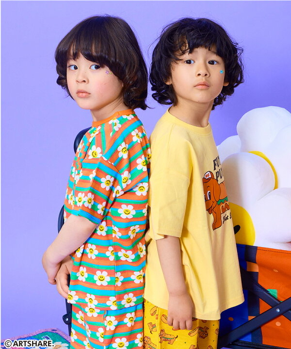 🇯🇵預訂 日本直送🇯🇵Markey’s x Wiggle Wiggle八色趣味印花短袖T恤