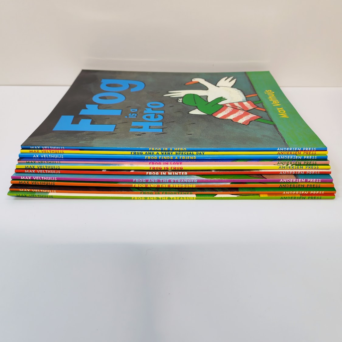 Frog is Frog  10 books 青蛙弗洛格的成長故事10冊 睡前親子繪本 情商培養 B266