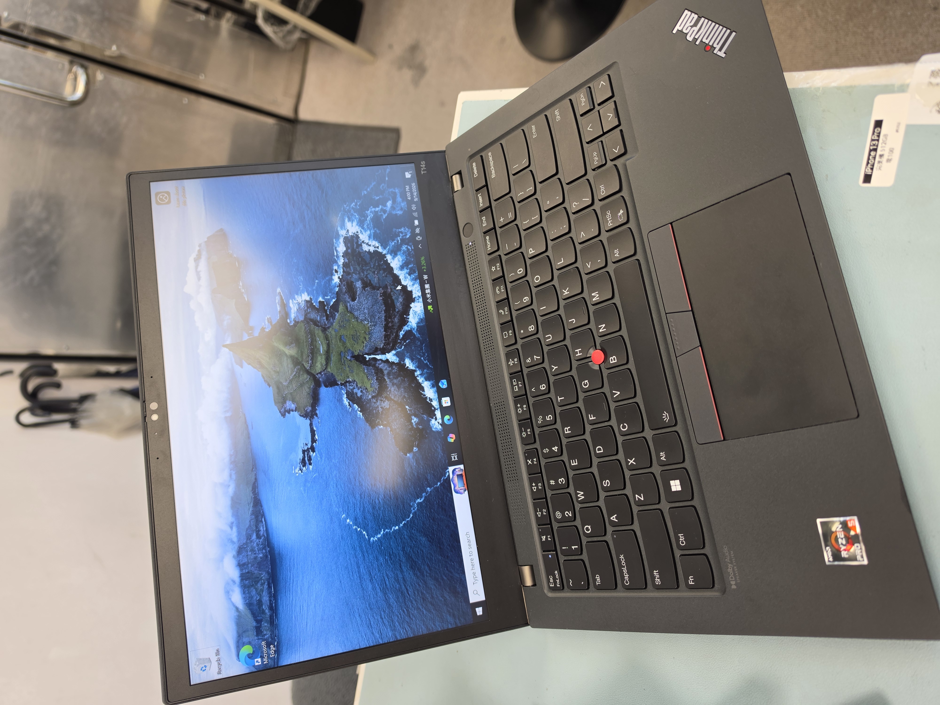 #5786 lenovo t14s AMD R5 Pro 5650U/16gb ram/256gb ssd