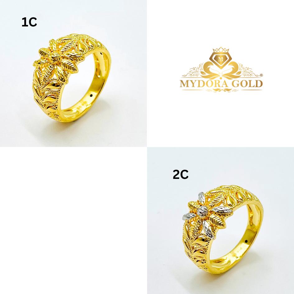 MYDORA Cincin Olive Blossom (5G) l EMAS 916/22K
