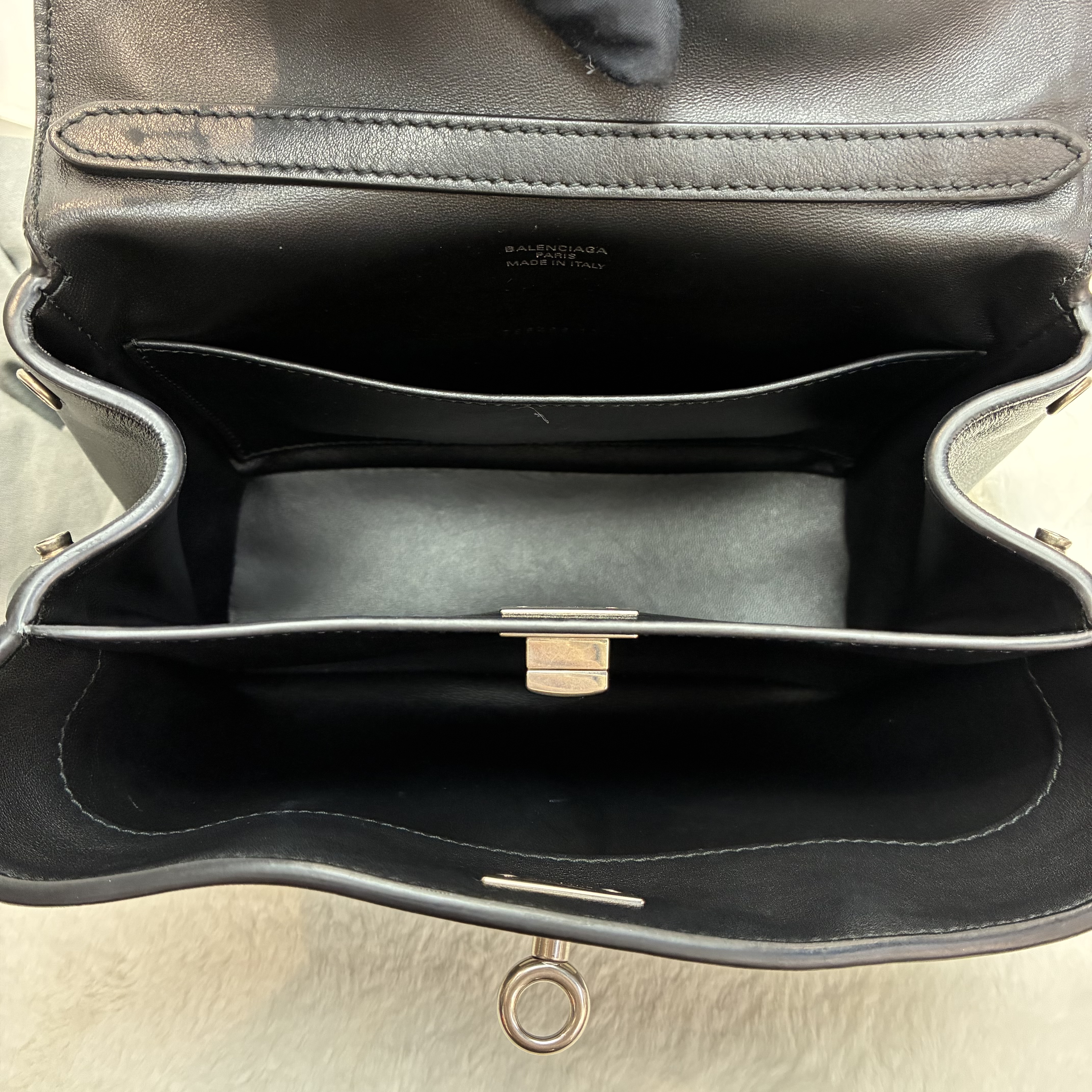 Balenciaga Rodeo Mini 巴黎世家熱門款Rodeo 黑色銀扣 mini