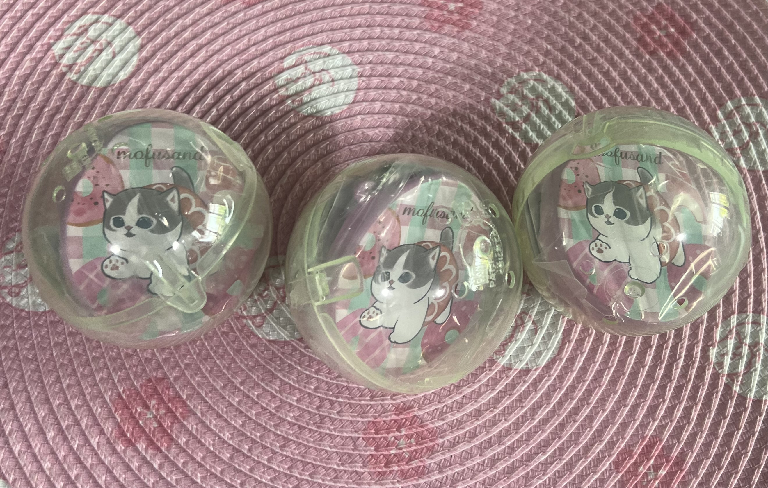 💟現貨💟🇯🇵日本扭蛋-MOFUSAND 貓 甜甜圈隨身小梳 確認款