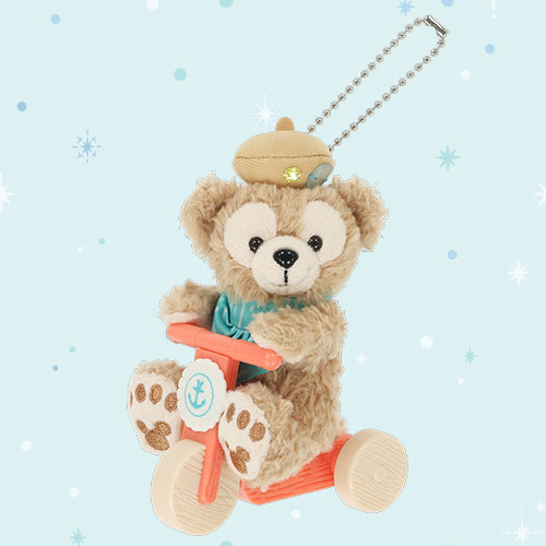 【預訂】DisneySea 25th Duffy Find Your Beautiful Blue Part 2 - Duffy 公仔掛飾 (坐)