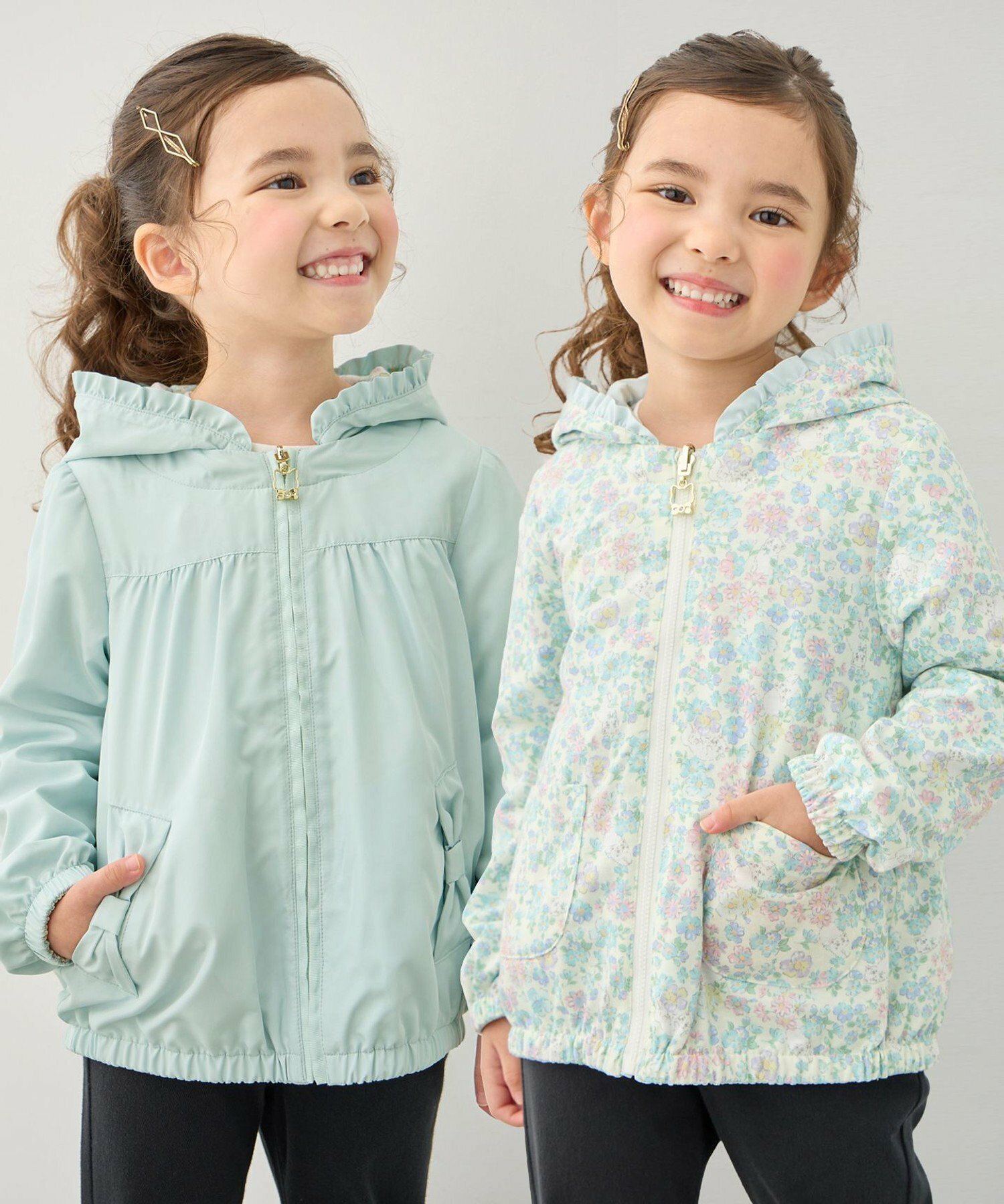 🆕【⭐訂購⭐】🇯🇵日本直送🌀撥水加工 少女 雙面風褸外套(帽子可拆卸)［5款選］🌀[ELBA-0159][260310]