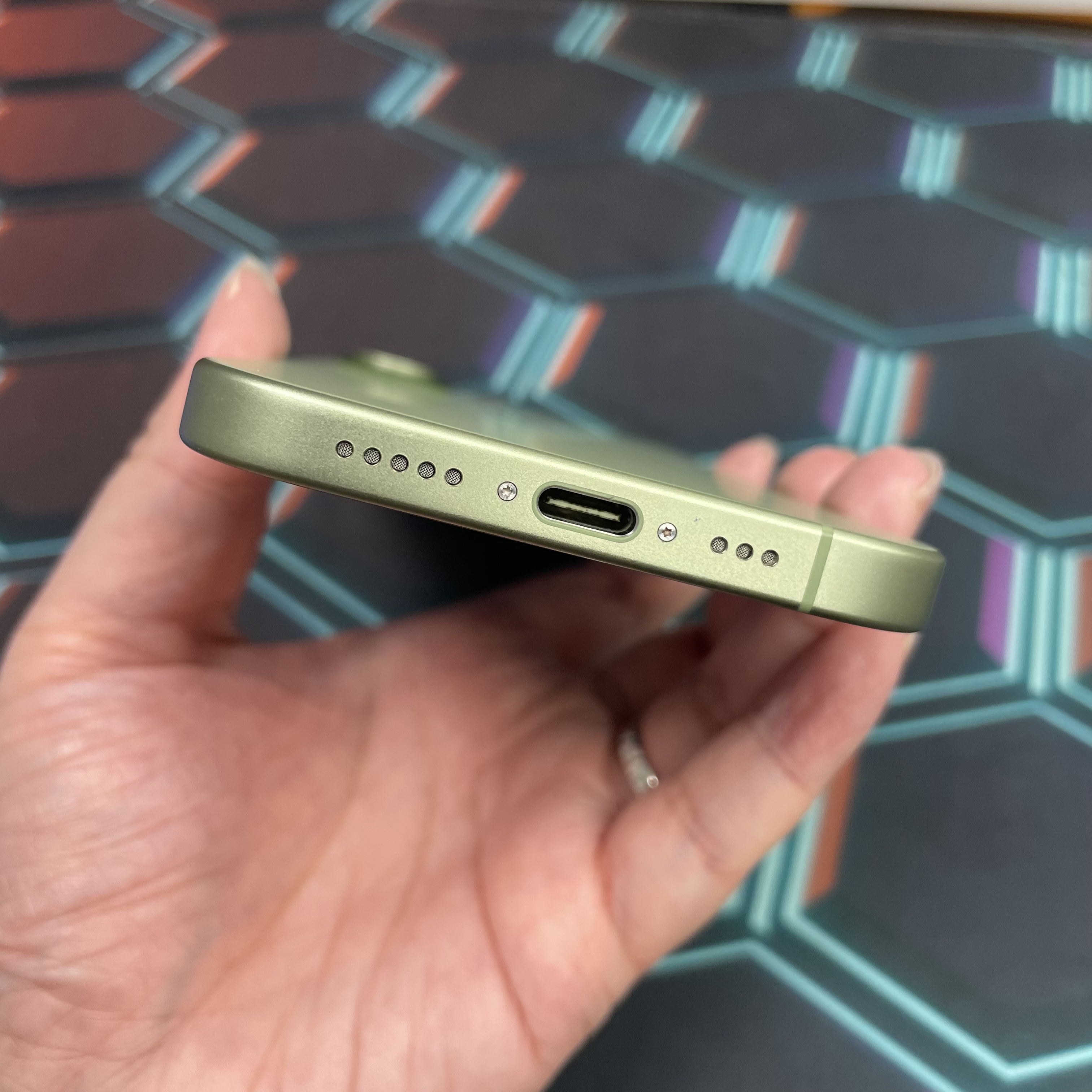 *8084 17 完美機 256GB 電93 綠色 green