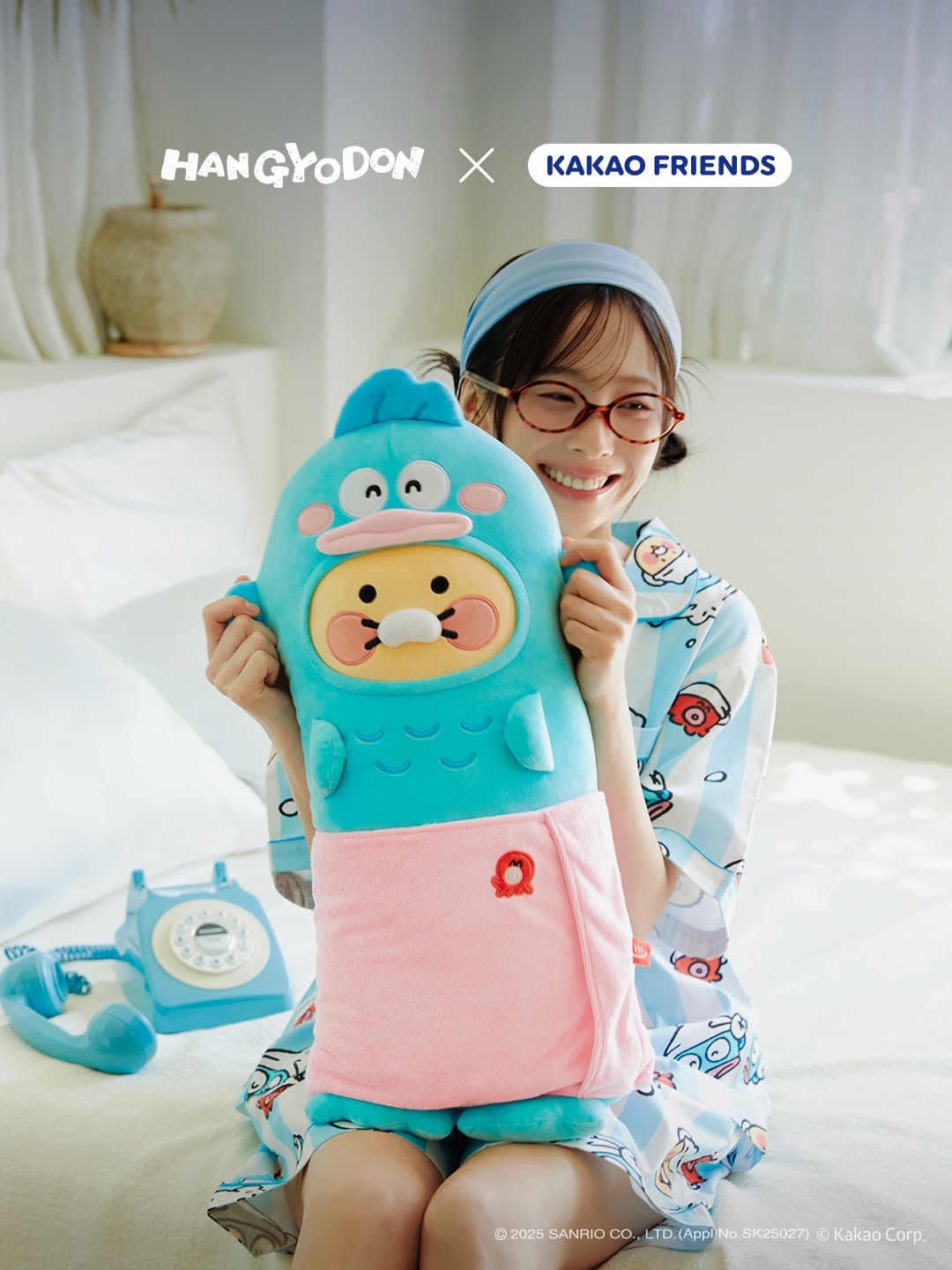 Kakao Friends - 春植 X Sanrio Hangyodon 水怪 限定系列