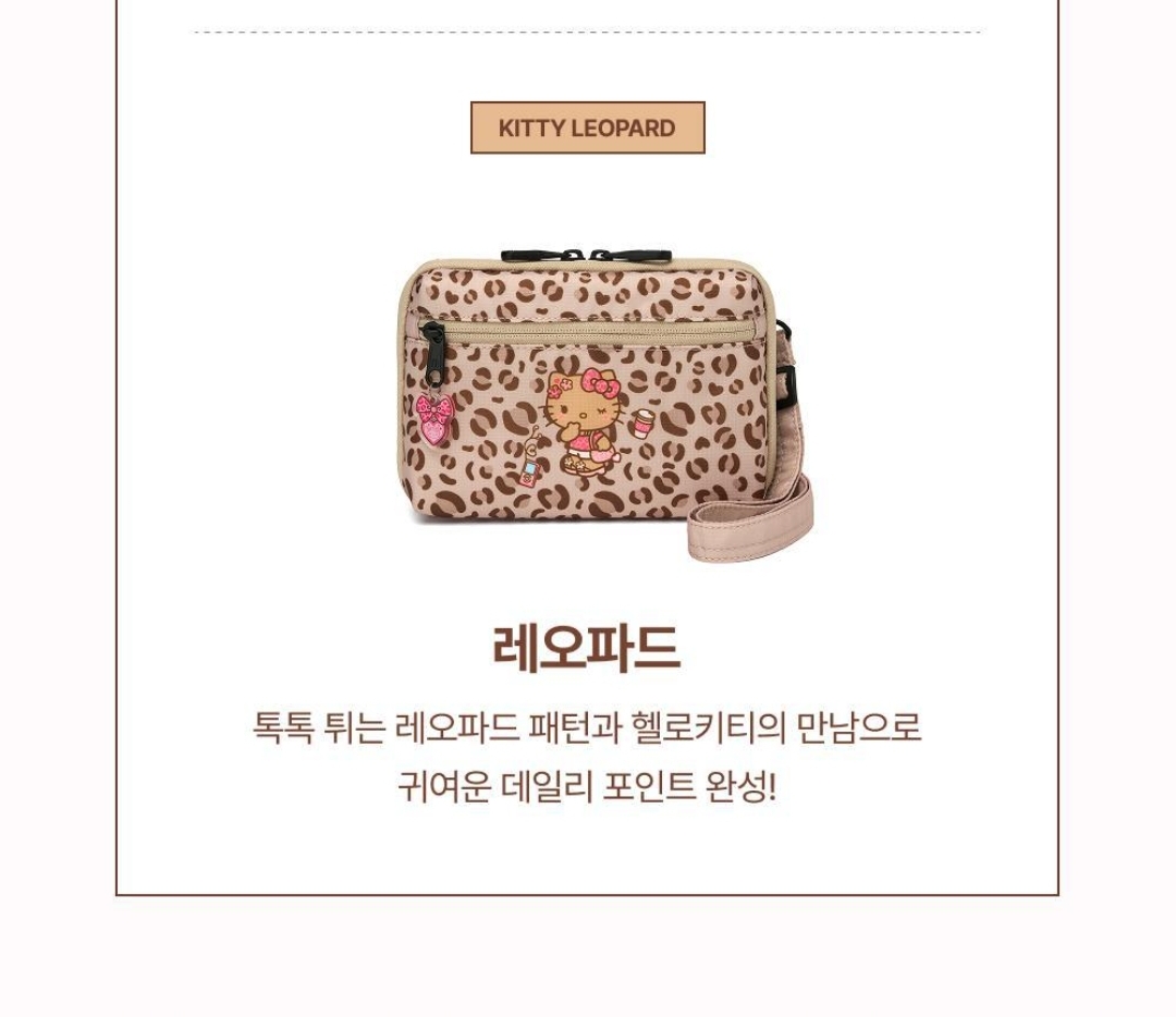 olive young Hello Kitty x Branden Safe Plus Wallet bag 防盜旅行 Wallet Bag